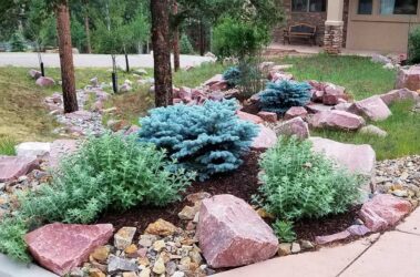 Landscape Designer Woodland Park, Rockscapes, Decorative Rock Landscaping, Boulders, Flagstone, Natural Rock Landscape