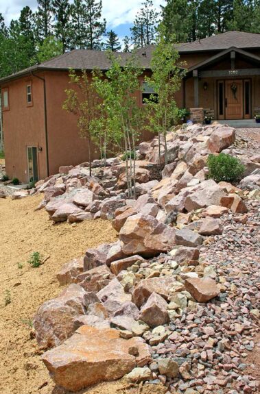 Mountain High Creations Randy Railey Woodland Park, Rockscapes, Decorative Rock Landscaping, Boulders, Natural Rock Landscape