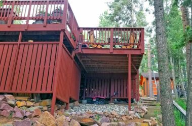 Custom Decks, Custom Redwood Decks, Woodland Park, Colorado, Mountain High Creations