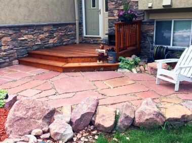 Custom Decks, Custom Redwood Decks, Woodland Park, Colorado, Mountain High Creations