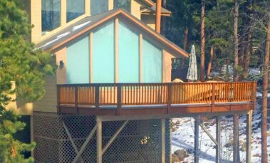 Custom Wood Decks, Custom Designed Deck, Woodland Park, Colorado, Randy Railey, Mountain High Creations